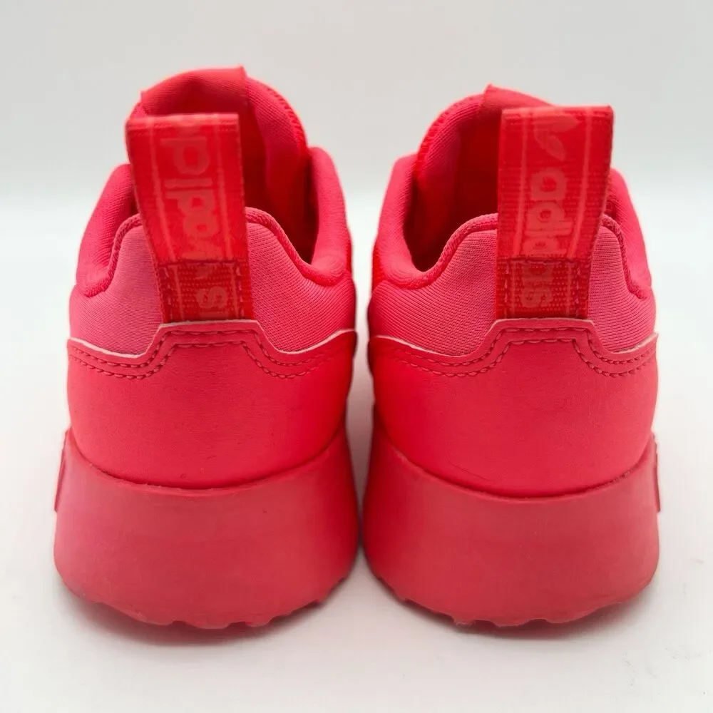 Adidas Originals Multix GX2226 Unisex Toddler Shoes Neon Orange Pink Size 9 K